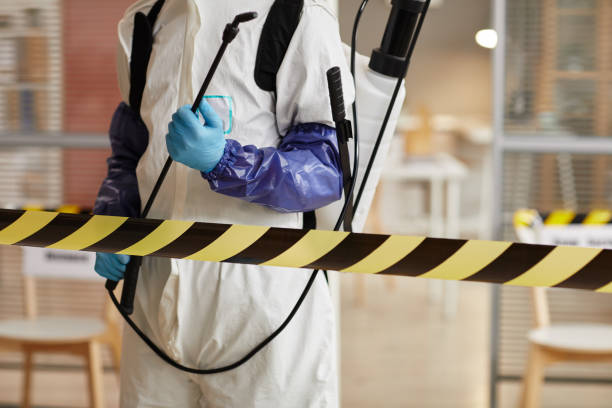 Professional Biohazard technician working in Brandon, FL